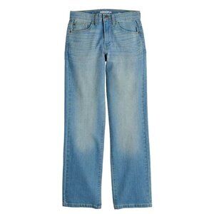 Sonoma Boys Medium Wash Straight Leg Flexwear Jeans Size 12